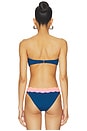view 4 of 5 HAUT DE MAILLOT DE BAIN SYBIL in Seashell Isle Colorblock