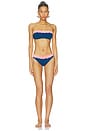 view 5 of 5 HAUT DE MAILLOT DE BAIN SYBIL in Seashell Isle Colorblock
