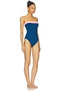 view 3 of 4 Josy One Piece in Seashell Isle Colorblock