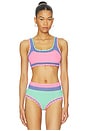 view 1 of 4 TOP BIKINI ANDY in Sea Breeze Crochet