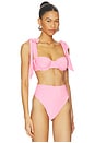 view 2 of 5 HAUT DE MAILLOT DE BAIN DREA in Shoreline Pink Shine