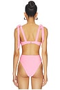 view 3 of 5 HAUT DE MAILLOT DE BAIN DREA in Shoreline Pink Shine