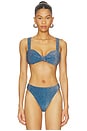 view 1 of 5 TOP BIKINI SOPHIA in Seashell Isle Shine