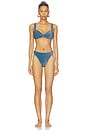 view 4 of 5 TOP BIKINI SOPHIA in Seashell Isle Shine