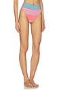 view 2 of 5 BAS DE MAILLOT DE BAIN HIGHWAY in Vibrant Volley Stripes