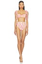 view 4 of 5 BAS DE MAILLOT DE BAIN HIGHWAY in Neon Bouquet