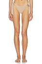 view 1 of 5 BAS DE MAILLOT DE BAIN PHILIPPA in Honey Beige