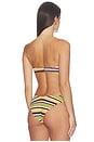 view 5 of 6 Juno Bikini Top in Paradise Stripe