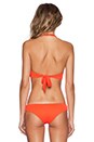 view 3 of 3 Paxos Bikini Top in Liza Red