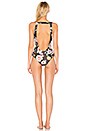 view 3 of 4 Unbreakable One Piece in Black Floral