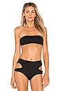 view 1 of 4 TOP BIKINI LEX in Black