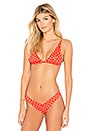 view 1 of 4 x REVOLVE Marina Bikini Top in Red