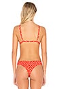view 3 of 4 x REVOLVE Marina Bikini Top in Red