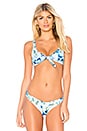 view 1 of 4 HAUT DE MAILLOT DE BAIN GRACE in Blue