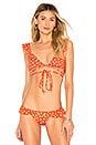 view 1 of 4 Lauren Bikini Top in Orange