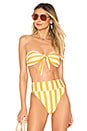 view 1 of 4 x REVOLVE Sophie Top in Yellow Stripe