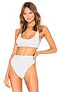 view 1 of 4 Peyton Top in White Rib