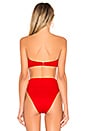 view 3 of 4 Kelsey Bikini Top in Red