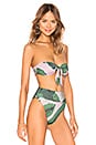 view 2 of 4 KELSEY ビキニトップ in Pink Palm