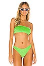 view 1 of 4 Terry Bikini Top in Green