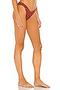 view 2 of 4 X REVOLVE Island Bikini Bottom in Red Leopard