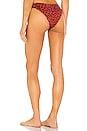 view 3 of 4 X REVOLVE Island Bikini Bottom in Red Leopard