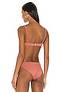 view 3 of 5 Camilla Bikini Top in Rust