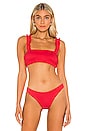 view 1 of 5 Madeline Bikini Top in Hibiscus