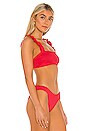 view 2 of 5 Madeline Bikini Top in Hibiscus