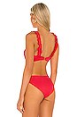 view 3 of 5 Madeline Bikini Top in Hibiscus