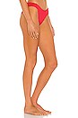 view 2 of 5 Chelsea Bikini Bottom in Hibiscus