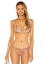 view 1 of 5 Camilla Bikini Top in Marsala Palm