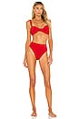 view 4 of 5 Sophia Bikini Top in Red