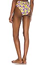 view 3 of 4 BRAGUITA BIKINI ROBYN in Lime Punch Gardenias
