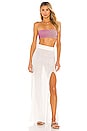 view 4 of 5 Kelsey Bikini Top in Pink Shine Ombre