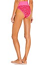view 3 of 5 Emmy Bikini Bottom in Famous High Risk Red Leopard
