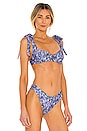 view 2 of 4 Blair Bikini Top in Black Floral