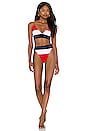 view 4 of 5 TOP BIKINI RIZA in Red, White & Blue