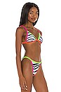 view 2 of 4 Mika Bikini Top in Zebra Multi