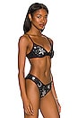 view 2 of 5 Camilla Bikini Top in Black Stardust
