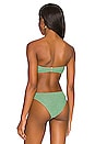 view 3 of 5 Kelsey Bikini Top in Emerald