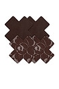 view 1 of 3 Nippies Basics Cross Size 2 in Mocha