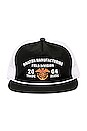 view 1 of 2 Division Mp Trucker Hat in Black & White