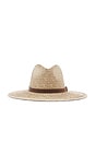 view 1 of 2 Field Proper Straw Hat in Natural & Brown
