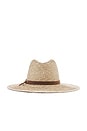 view 2 of 2 Field Proper Straw Hat in Natural & Brown