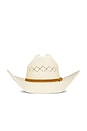 view 1 of 4 Laredo Panama Straw Cowboy Hat in Catalina Sand