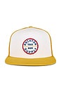 view 1 of 2 Oath Trucker Hat in Yellow & White