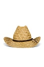 view 1 of 2 Houston II Straw Cowboy Hat in Tan