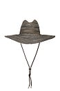 view 2 of 3 Mitch Packable Sun Hat in Brown
