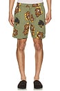 view 5 of 5 Everyday Stretch Hybrid Swim Short in Olive Surplus Floral
